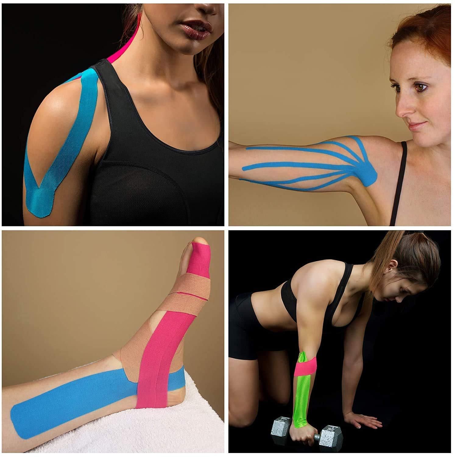 Kinesiology Tape Adhesive for Muscle Pain Relief